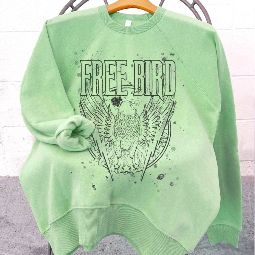 Free Bird Graphic Sweatshirt